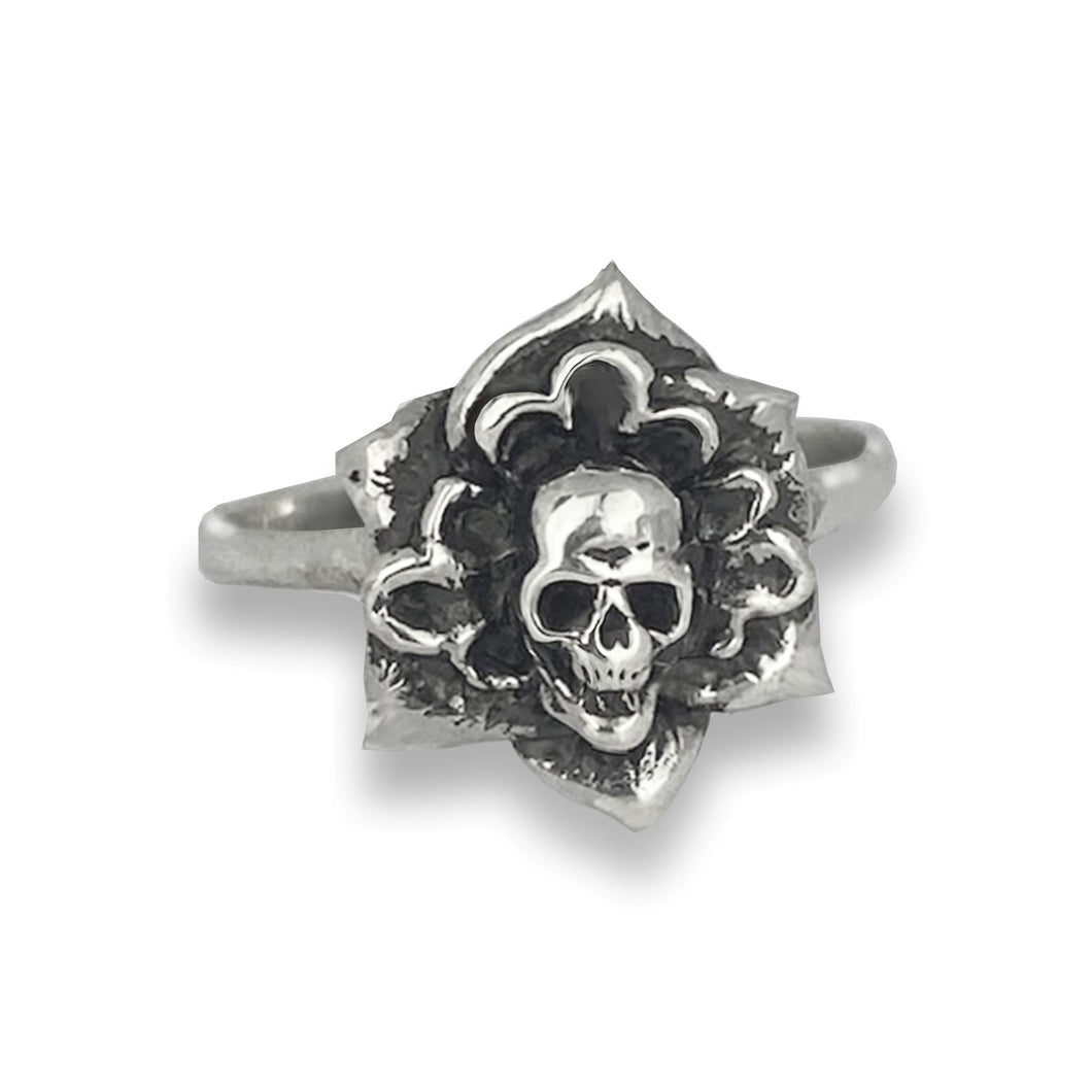 Sterling Silver Death Blossom Ring