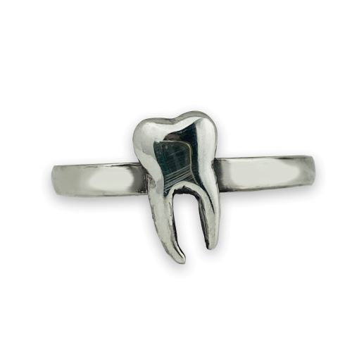 Sterling Silver Teggies Tooth Ring