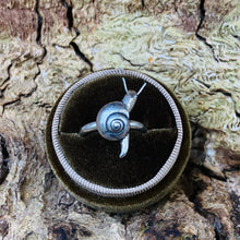 Load image into Gallery viewer, Helicidae Snail Sterling Silver Rings