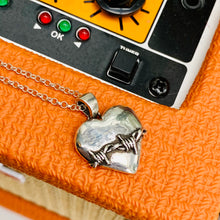 Load image into Gallery viewer, LOVEFOOL Large Sterling Silver Heart Pendant