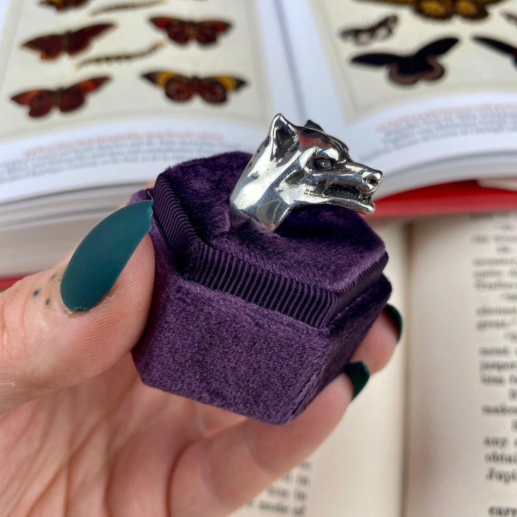 Sterling Silver The Big Bad Wolf Ring