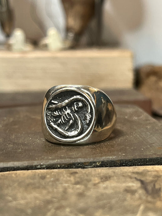 Sterling Silver In the Pit Signet